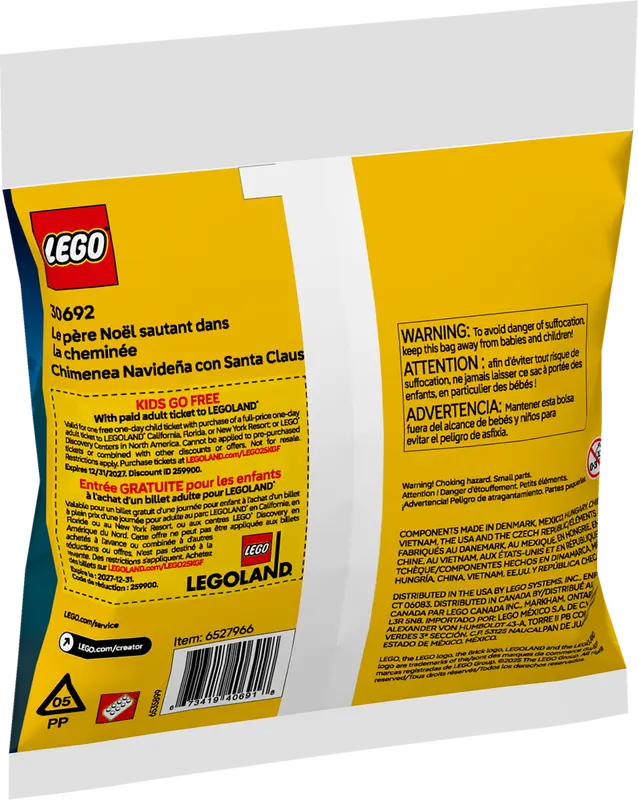 30692 Christmas Chimney Fun With Santa