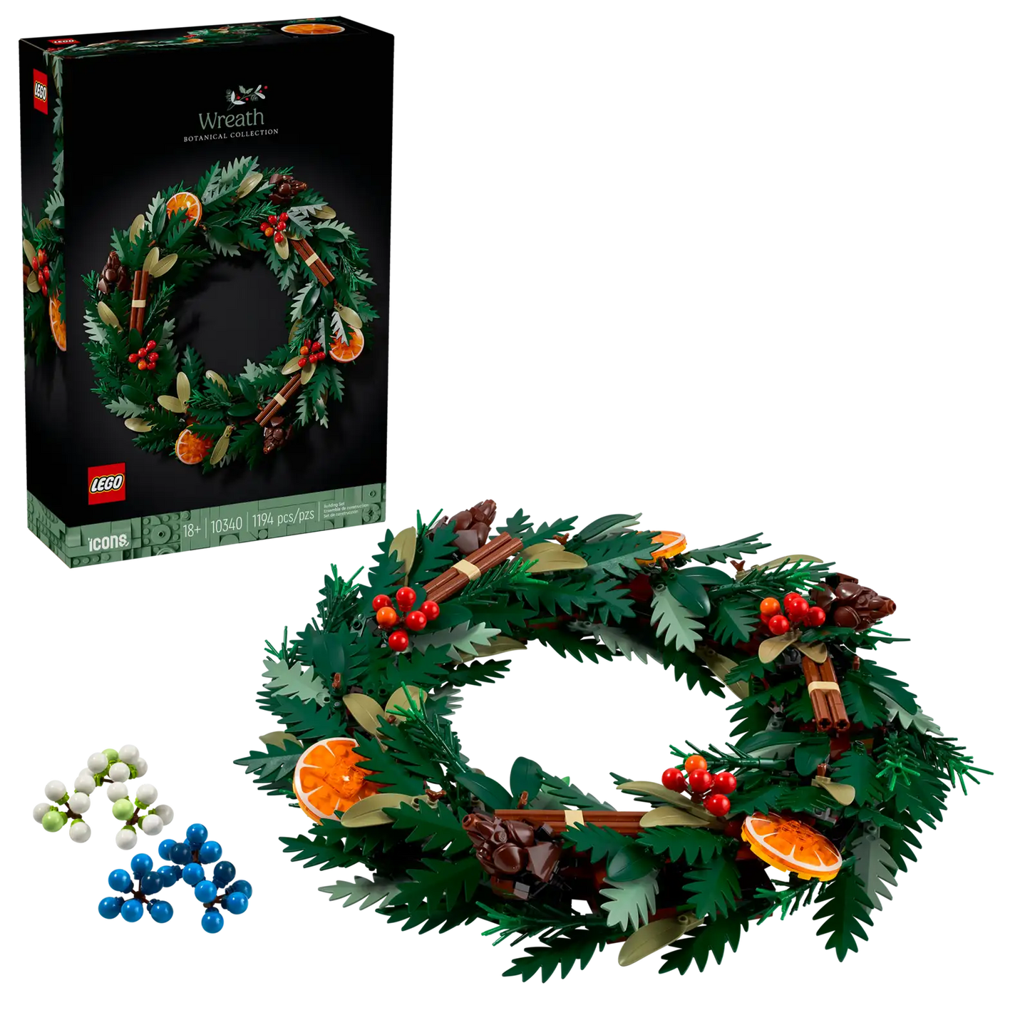 10340 Lego Wreath