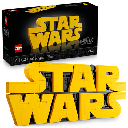 75407 Brick-Built Star Wars Logo
