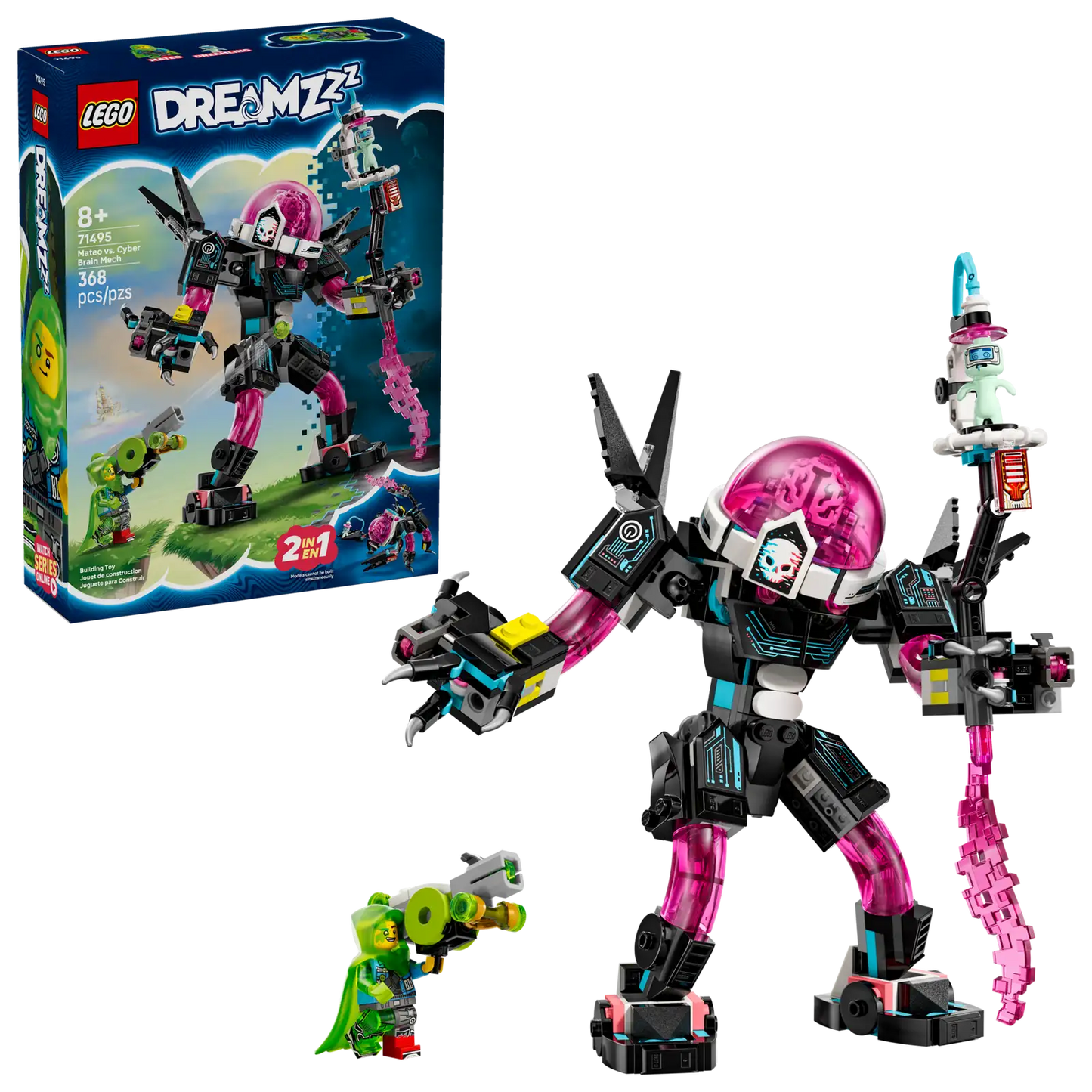 71495 Mateo vs. Cyber Brain Mech