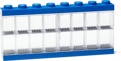 Minifigure Display Case 8 Bright Blue