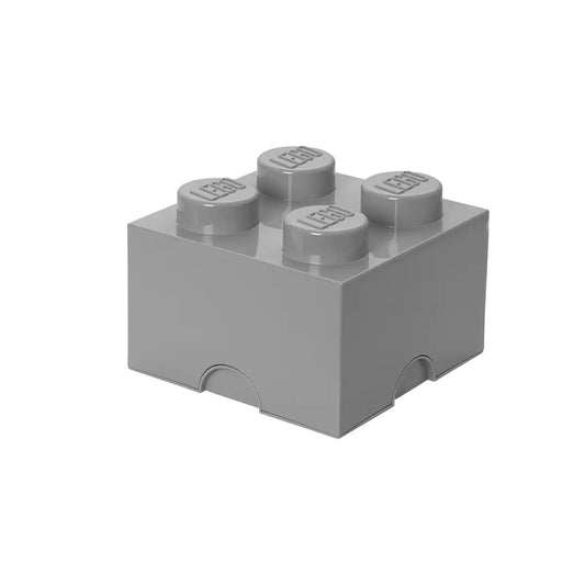 4-Stud Brick Medium Stone Grey