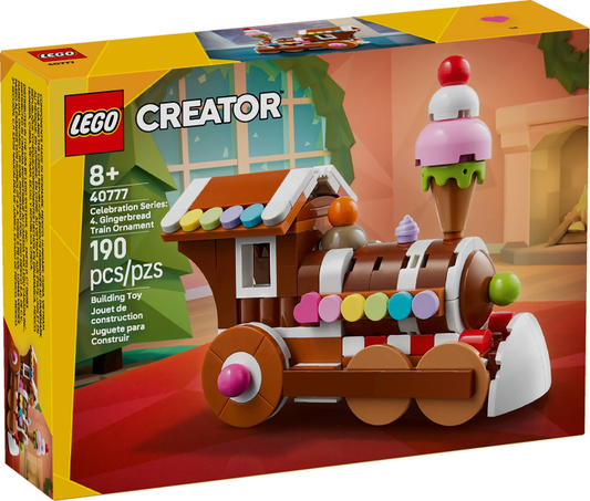 40777 Celebration Series: 4 Gingerbread Train Ornament