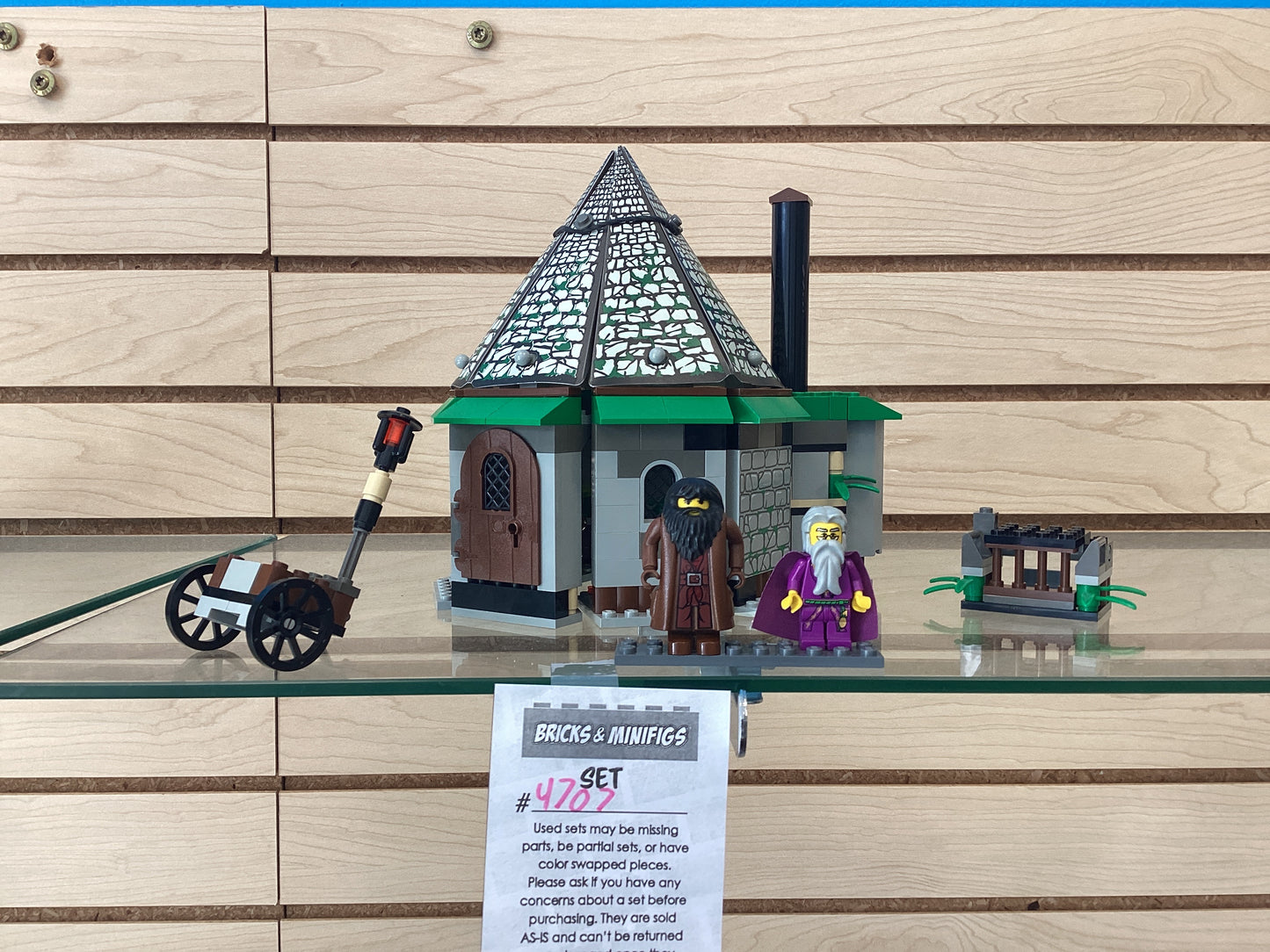 4707 Hagrids Hut (1st edition) - USED