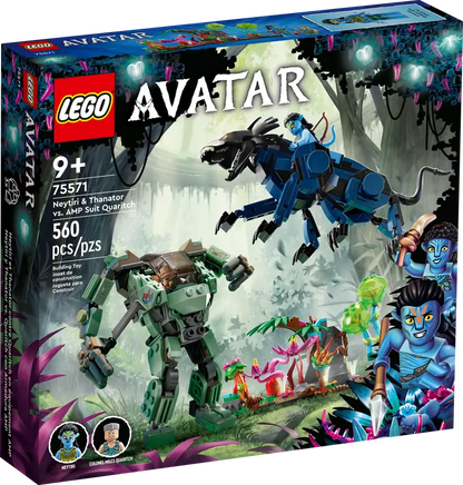 75571 Avatar Neytiri & Thanator vs AMP Suit Quaritch