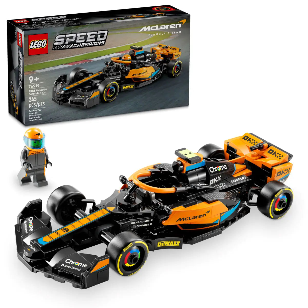 76919 2023 McLaren Formula 1 Race Car