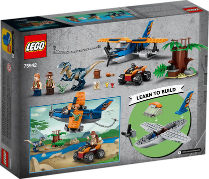 75942 Velociraptor: Biplane Rescue Mission