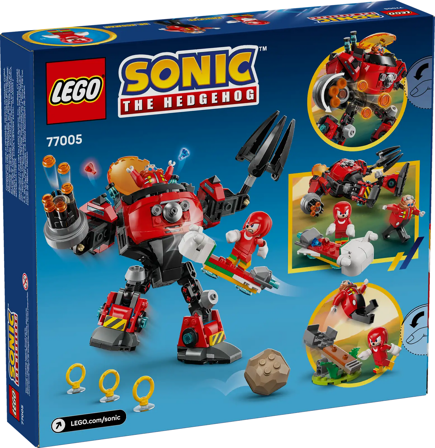 77005 Knuckles vs. Dr. Eggman Egg Crusher Mech