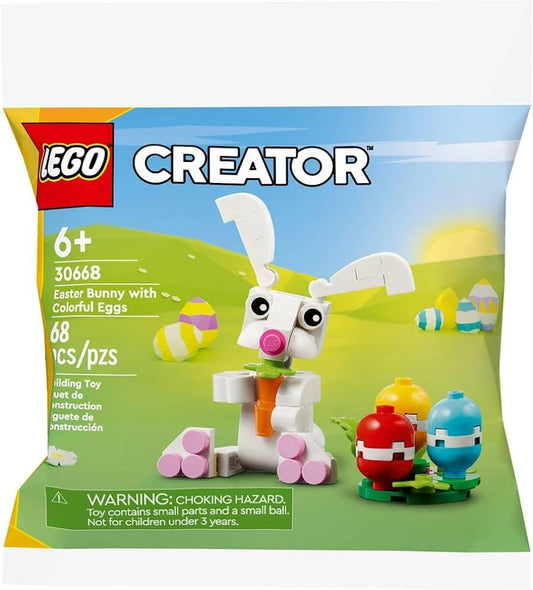 30668 Easter Bunny with Colorful Eggs