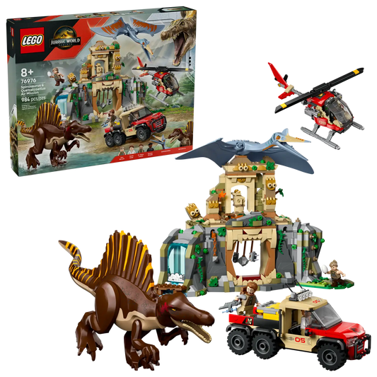 76976 Spinosaurus & Quetzalcoatlus Air Mission