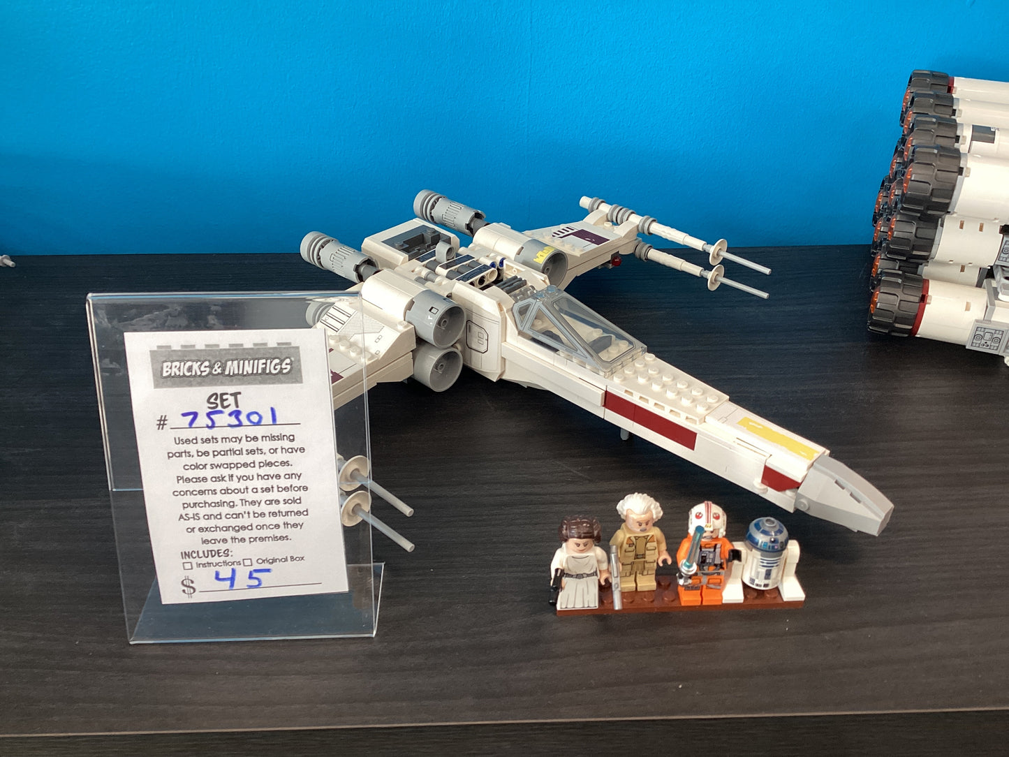 75301 Luke Skywalker's X-Wing Fighter - USED