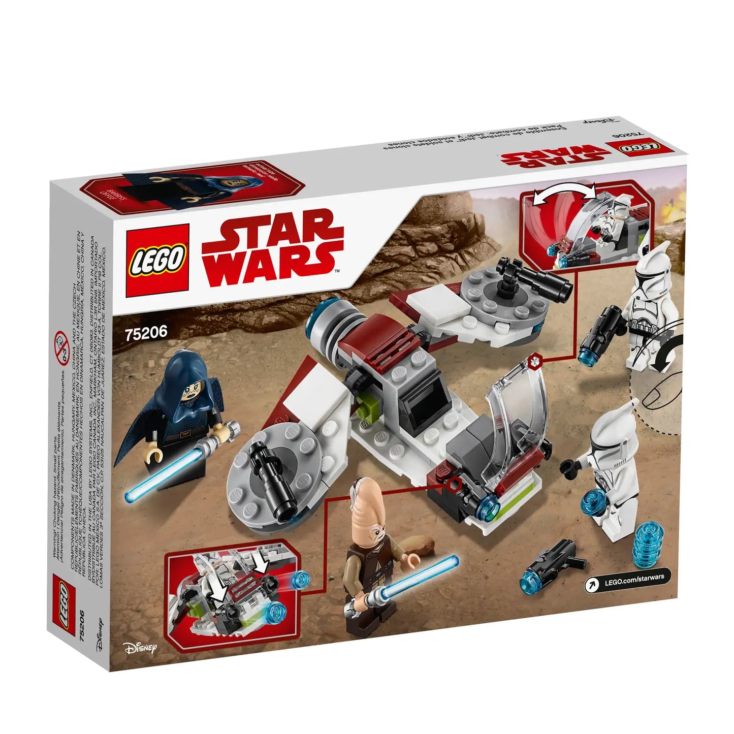 75206 Jedi and Clone Troopers Battle Pack