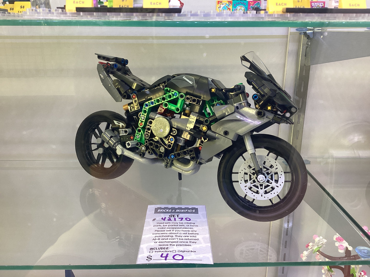 42170 Kawasaki Ninja H2R Motorcycle - USED