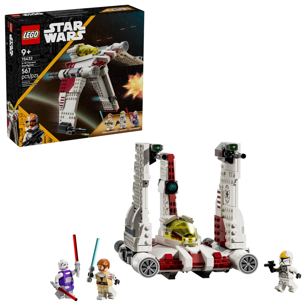 75432 V-19 Torrent Starfighter