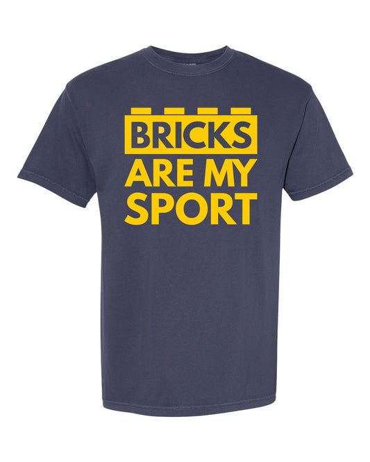 Bricks Are My Sport  Collab Tee - Navy