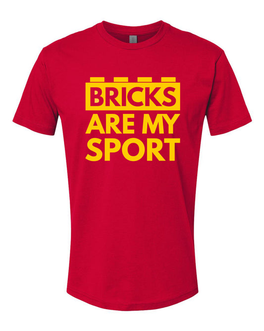 Bricks Are My Sport  Collab Tee - Red