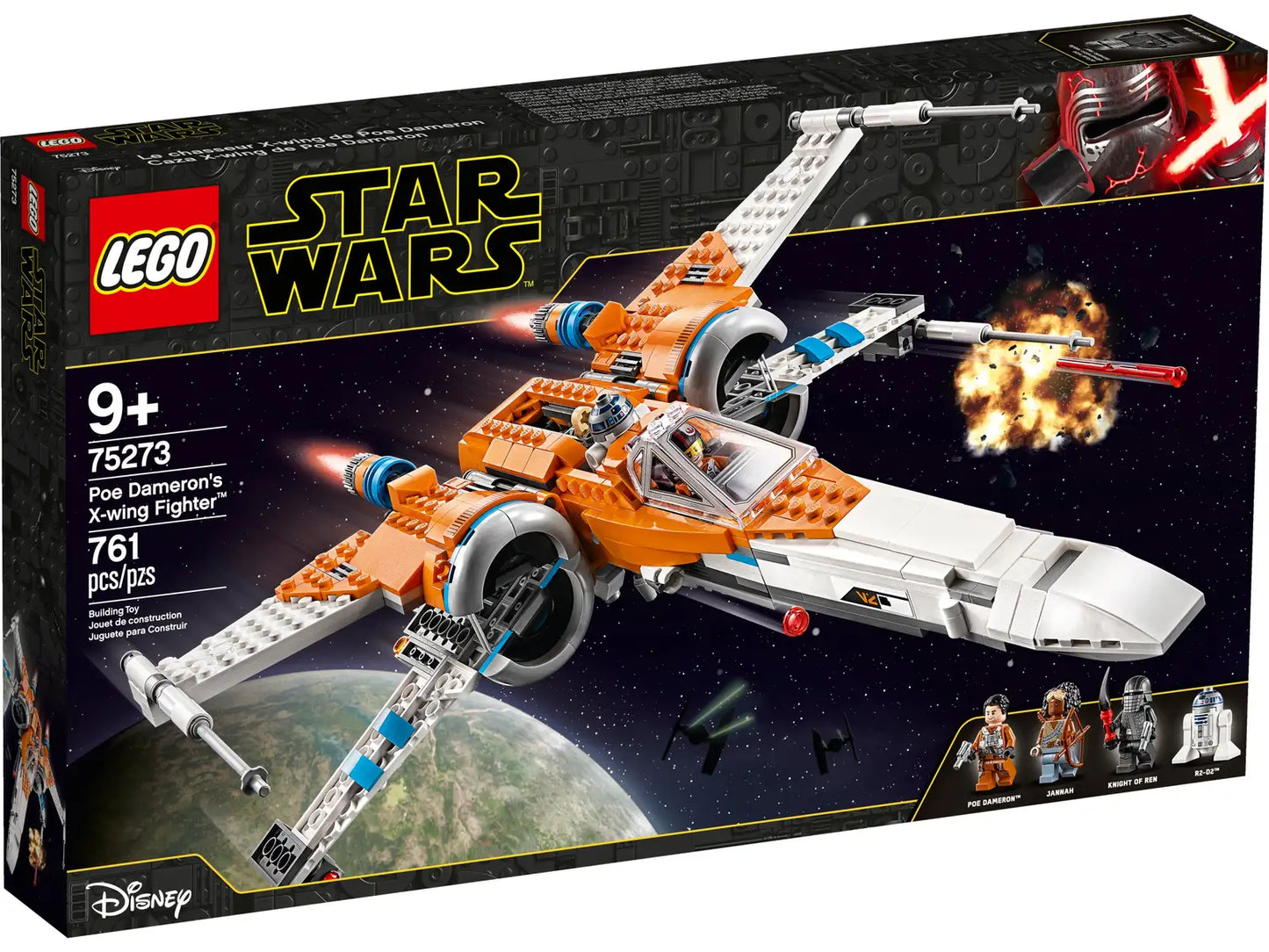 75273 Poe Dameron’s X-wing Fighter