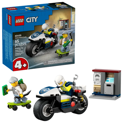 60455 Police Motorcycle Chase