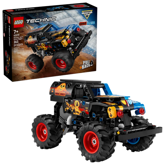 42219 Monster Jam Grave Digger Fire and Ice