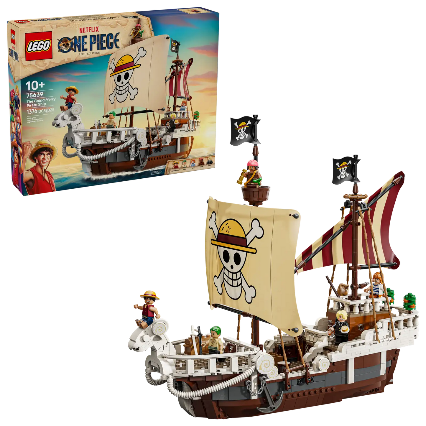 75639 The Going Merry Pirate Ship- USED