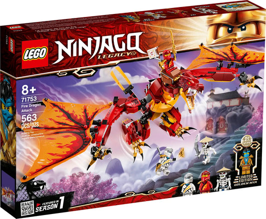 71753 Fire Dragon Attack-USED