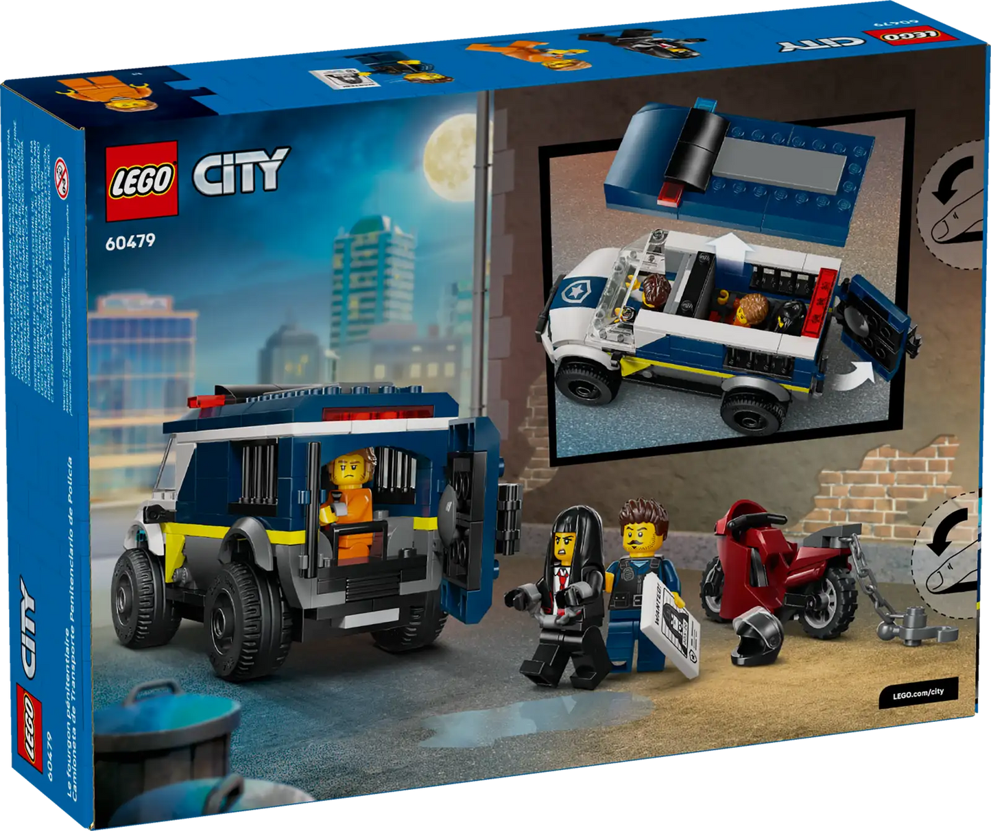60479 Police Prisoner Transport Van