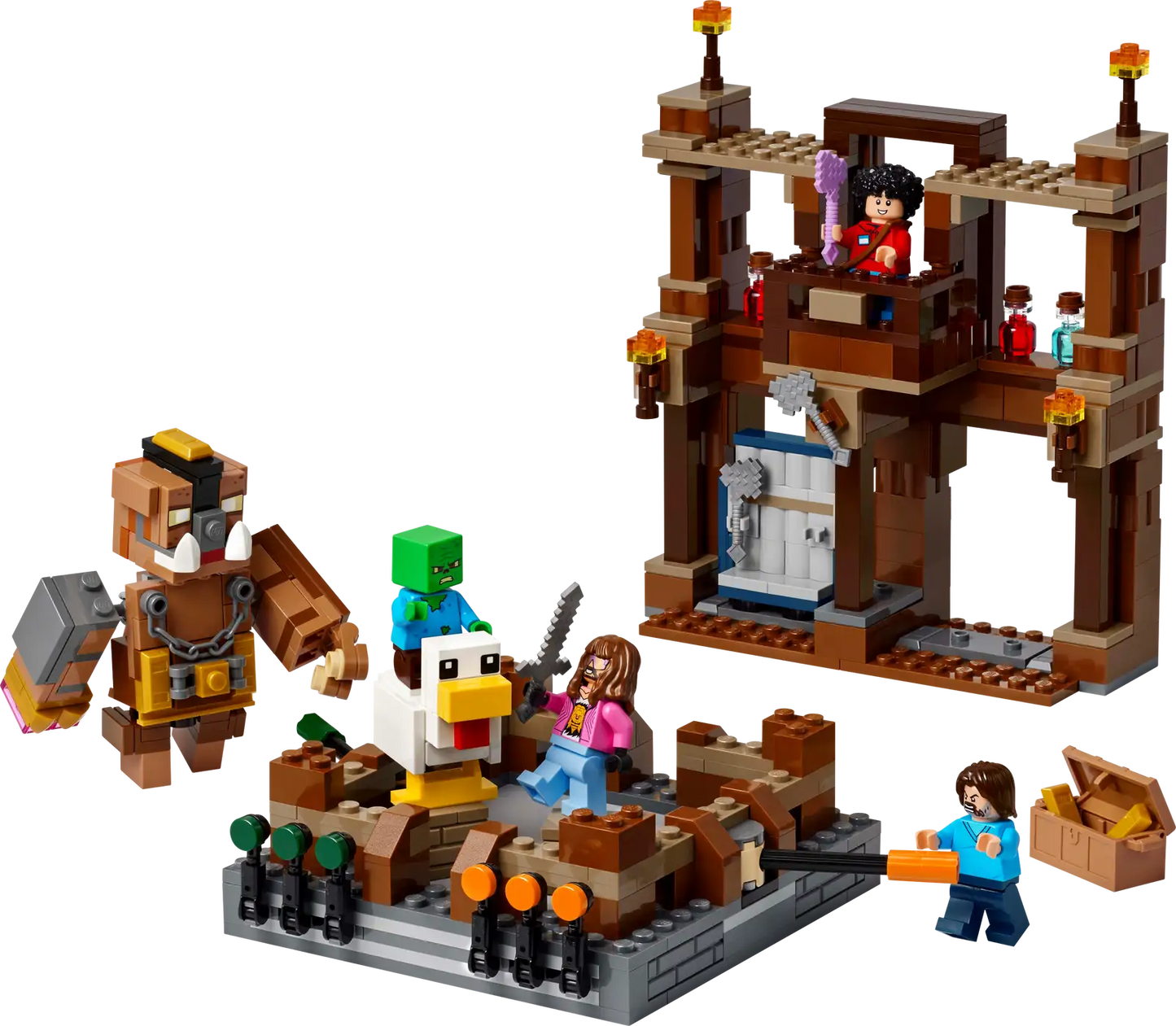 21272 Woodland Mansion Fighting Ring