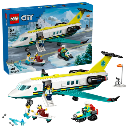 60465 Emergency Air Ambulance Airplane