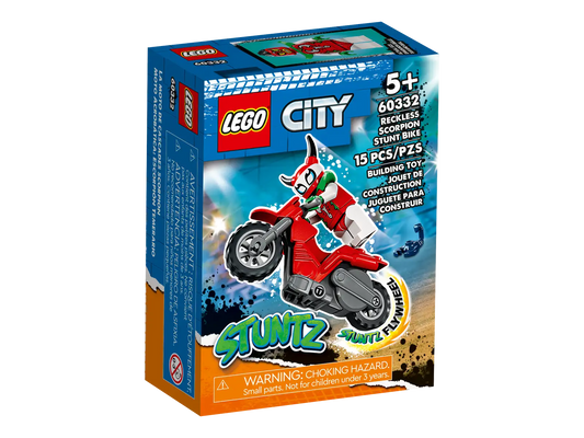 60332 Reckless Scorpion Stunt Bike