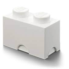 2-Stud Brick White