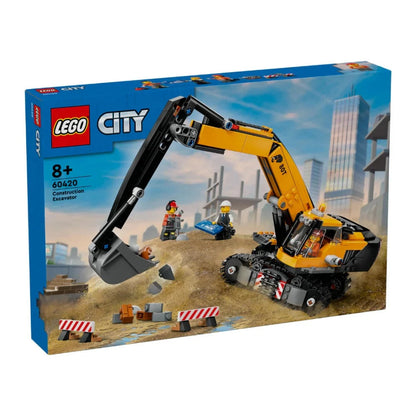 60420 Yellow Construction Excavator