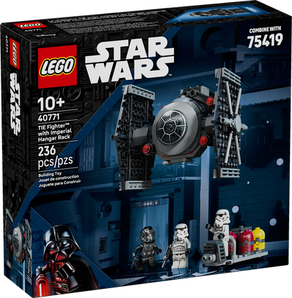 40771 TIE Fighter with Imperial Hangar Rack