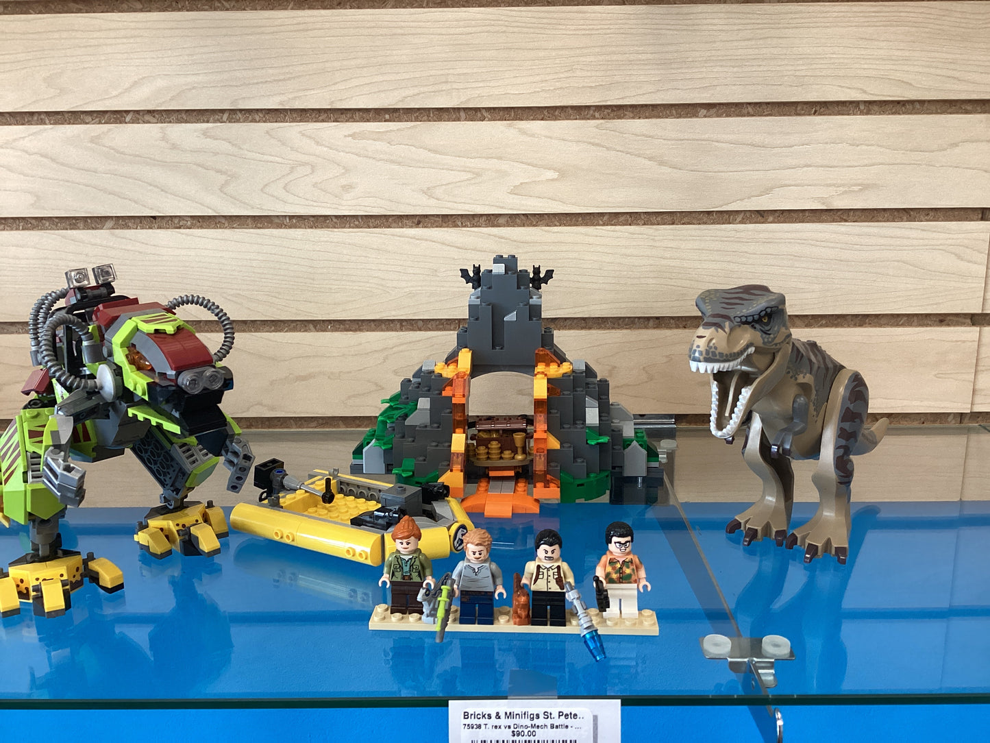 75938 T. rex vs Dino-Mech Battle - USED