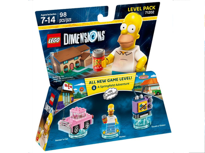 71202 dimensions The Simpsons (Homer)