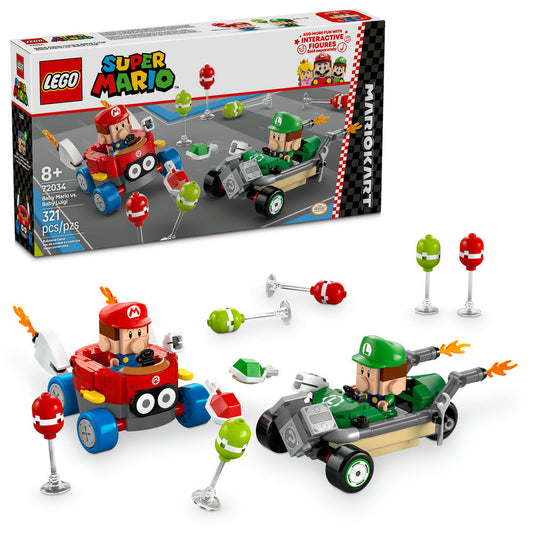 72034 Mario Kart™ – Baby Mario vs. Baby Luigi