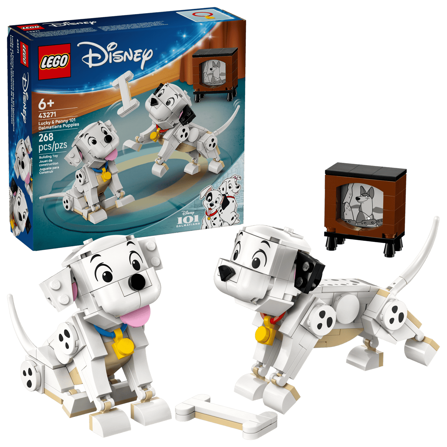43271 Lucky & Penny 101 Dalmatians Puppies