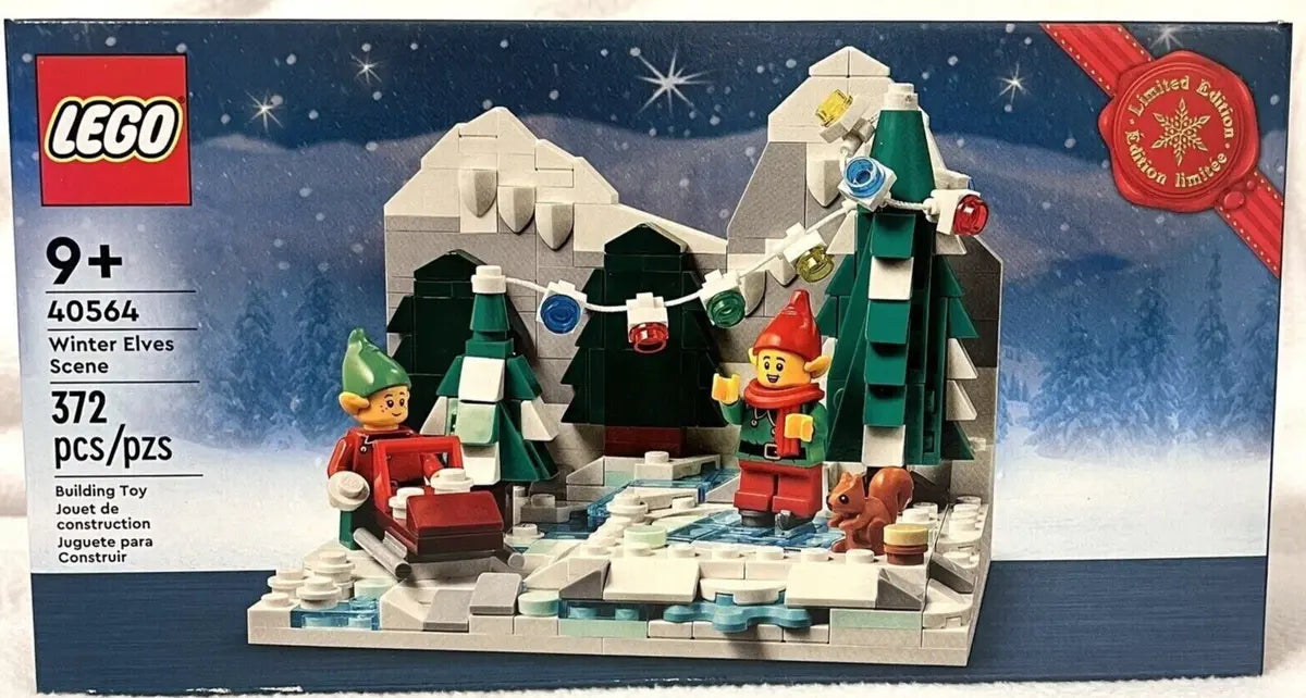 40564 Winter Elves Scene