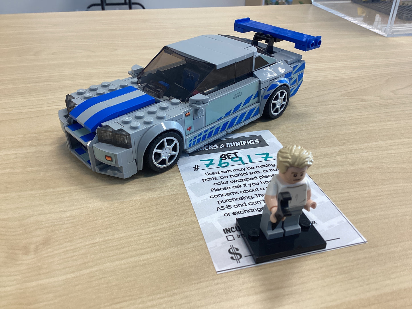 76917 2 Fast 2 Furious Nissan Skyline GT-R (R34) - USED