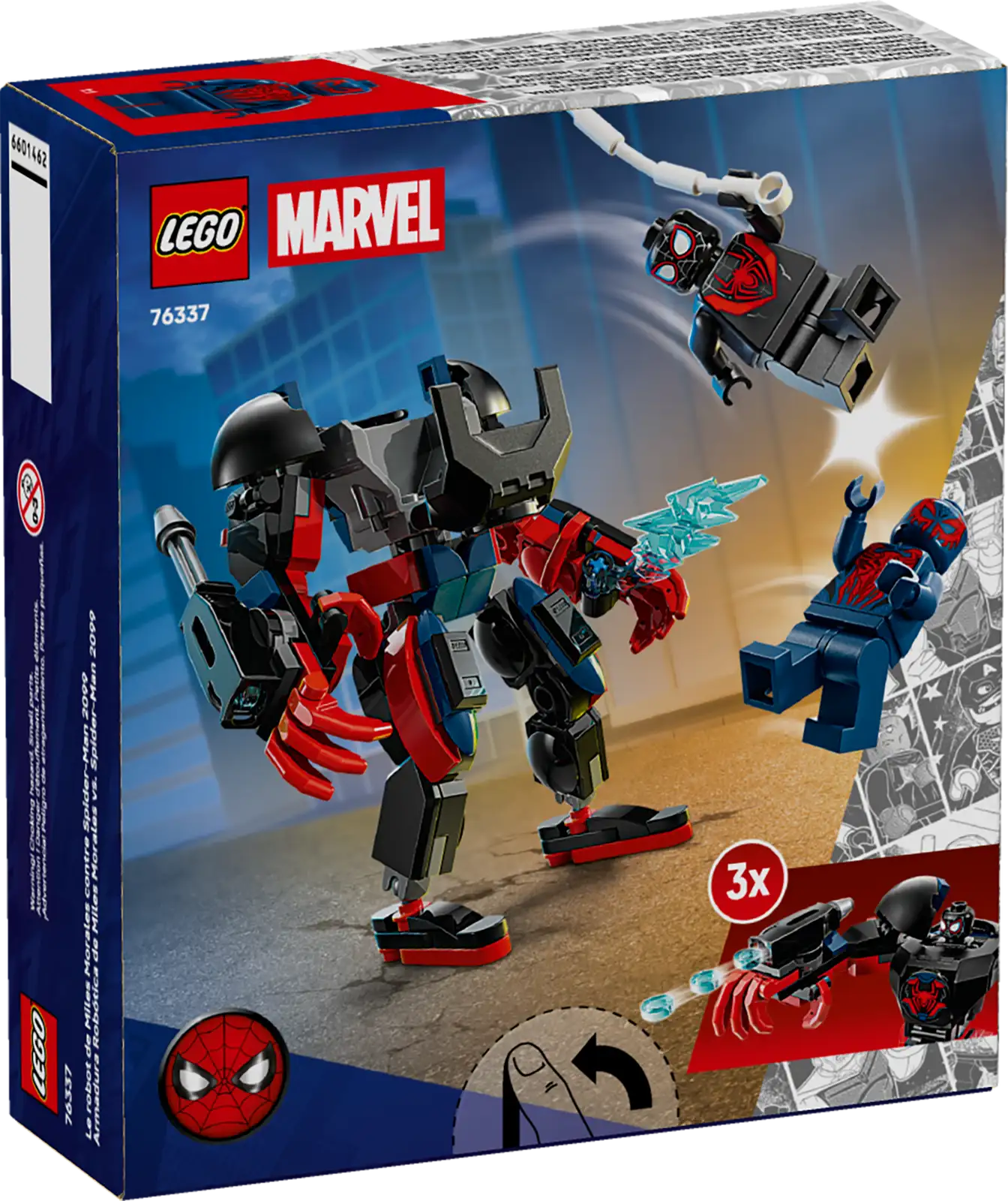 76337 Miles Morales Mech vs. Spider-Man 2099