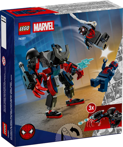 76337 Miles Morales Mech vs. Spider-Man 2099