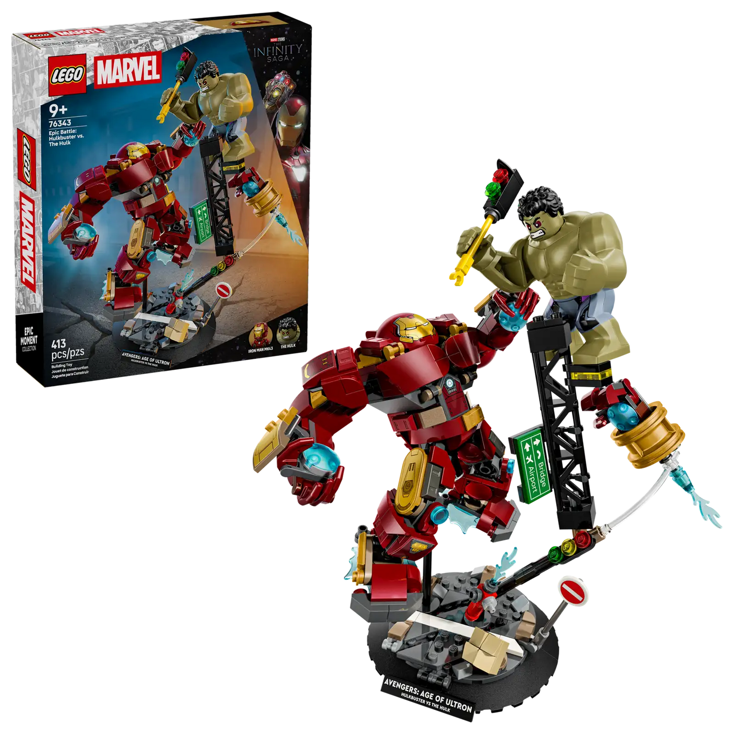 76343 Epic Battle: Hulkbuster vs. The Hulk