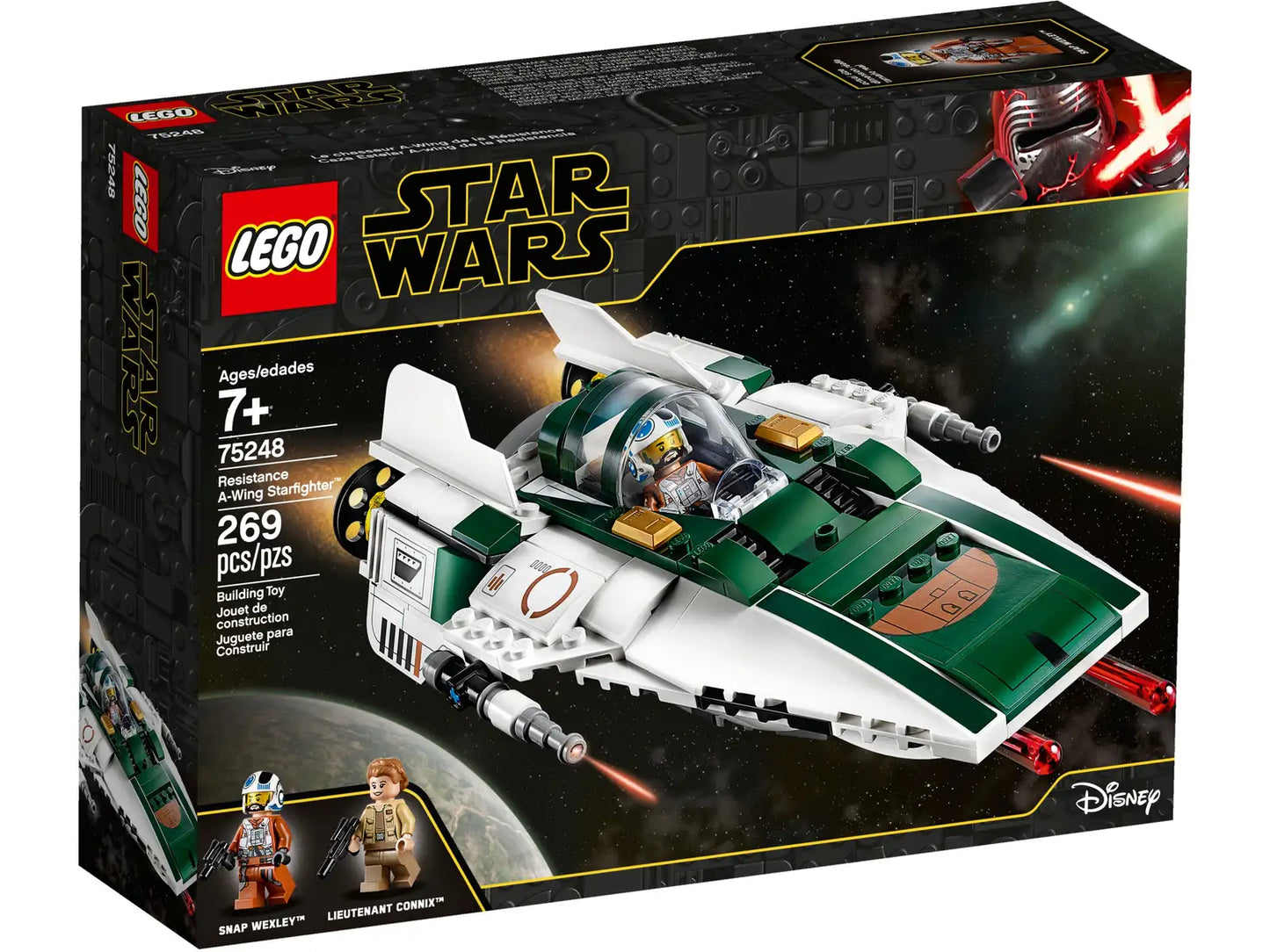 75248 Resistance A-Wing Starfighter