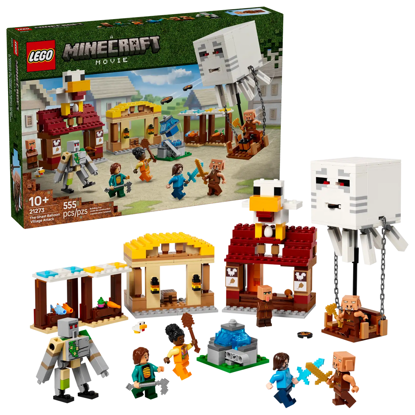 21273 The Ghast Balloon Village Attack