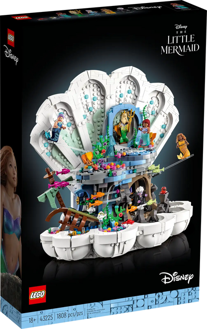 43225 The little Mermaid Royal Clamshell -Used