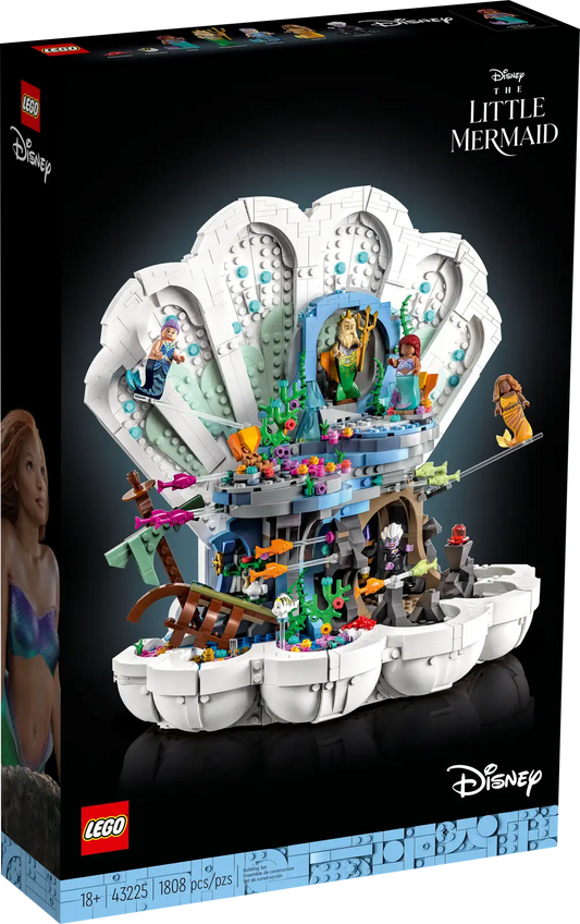 43225 The little Mermaid Royal Clamshell -Used