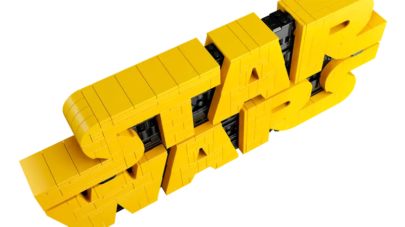75407 Brick-Built Star Wars Logo - CERTIFIED