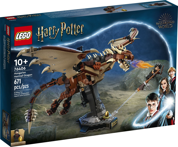 76406 Hungarian Horntail Dragon - USED