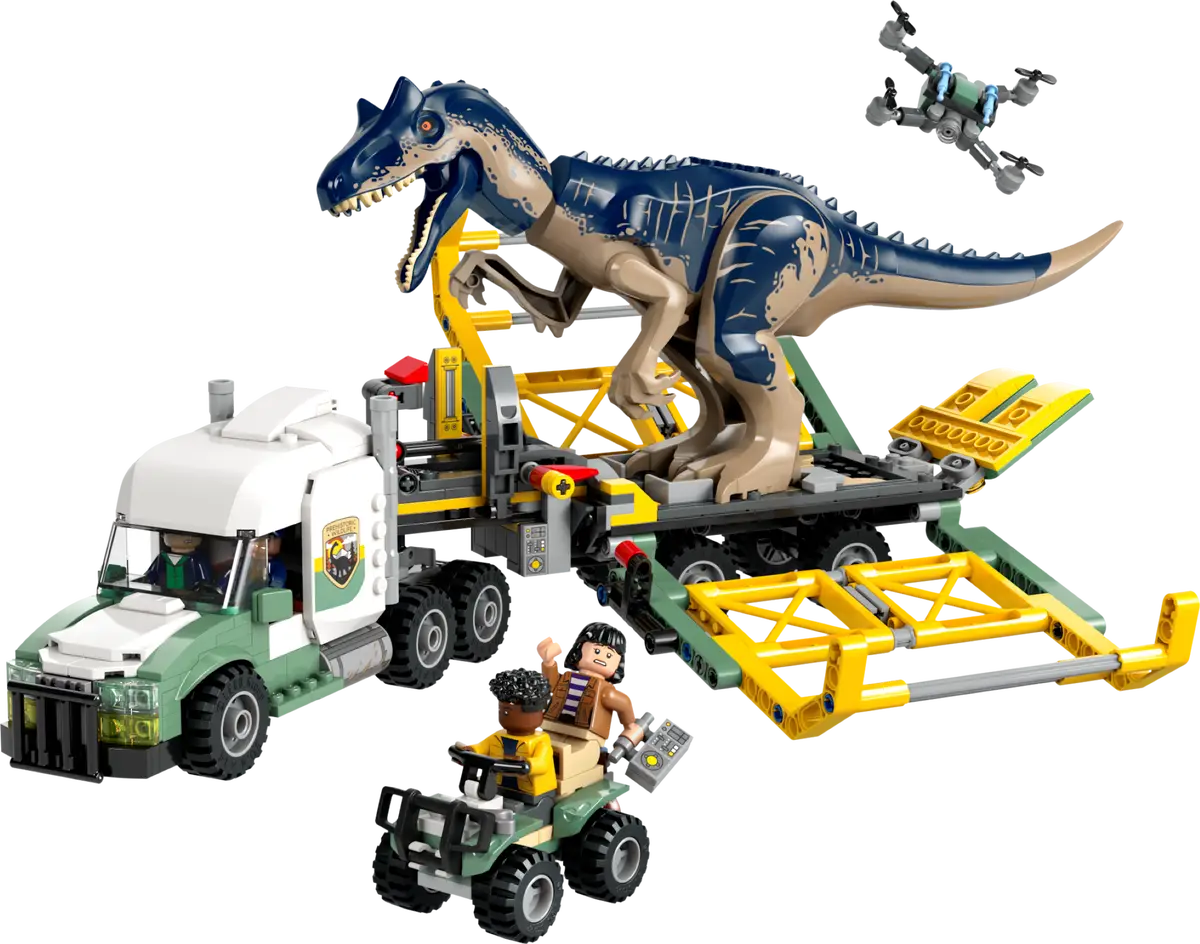 76966 Dinosaur Missions: Allosaurus Transport Truck