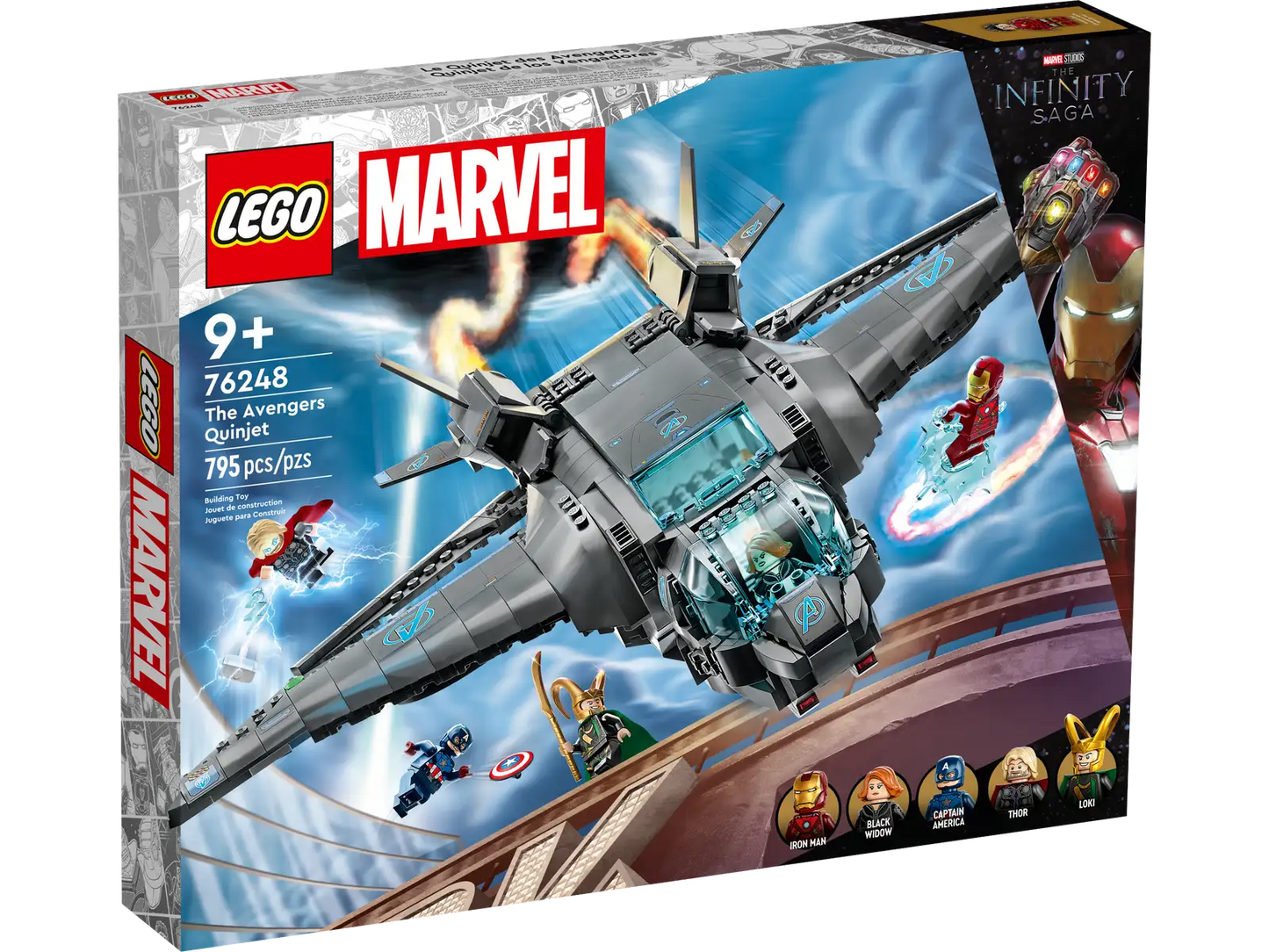 76248 The Avengers Quinjet