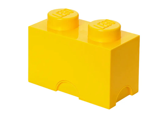 2-Stud Brick Yellow